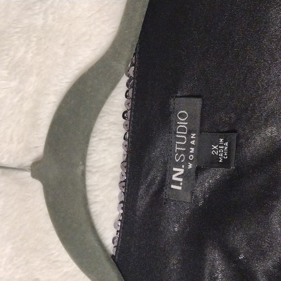 Gray 2XL crop top by I.N. studio - Picture 3 of 4